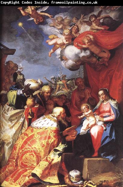 BLOEMAERT, Abraham Adoration of the Magi d